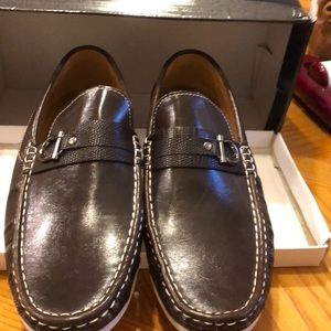 Star-sax Men’s Dark Brown Loafers. Size 9.5.